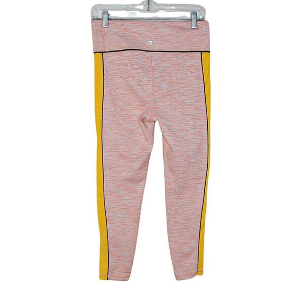 GapFit Womens Blackout Technology Peach Heather Pull On Capri Leggings Size M - Picture 2 of 11